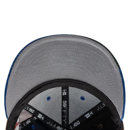 Casquette 59FIFTY Fitted LA Dodgers MLB Patchwork Bleu foncé unisex - New Era Cap - Modalova
