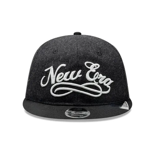 Casquette 9FIFTY Retro Crown New Era Melton Wool Noir unisex - New Era Cap - Modalova
