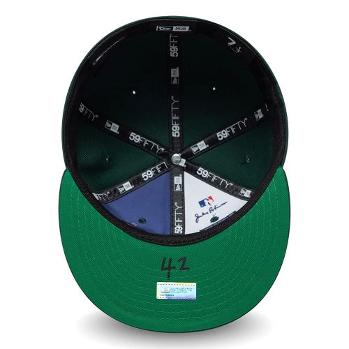 Casquette 59FIFTY Fitted Athletics Jackie Robinson MLB Vert Foncé unisex - New Era Cap - Modalova