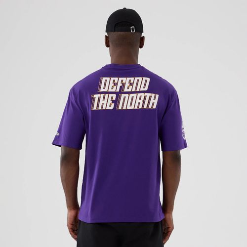 T-shirt Oversize Minnesota Vikings NFL ISG 2025 Violet unisex - New Era Cap - Modalova