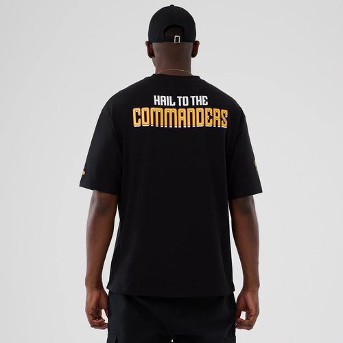 T-shirt Oversize Washington Commanders NFL ISG 2025 Script Noir unisex - New Era Cap - Modalova