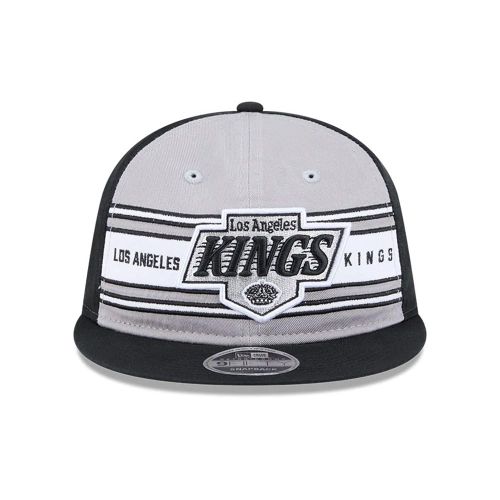 Casquette 9FIFTY Retro Crown LA Kings NHL Team Stripes Noir unisex - New Era Cap - Modalova