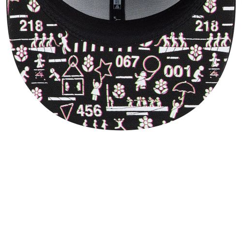 Casquette 59FIFTY Fitted Netflix Squid Game Mask Noir unisex - New Era Cap - Modalova