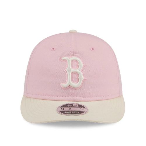 Casquette 9FIFTY Snapback Boston Red Sox Washed Tie Dye Rose Pastel unisex - New Era Cap - Modalova