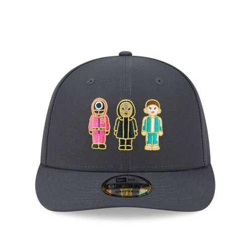 Casquette 9FIFTY Snapback Netflix Squid Game Gris Foncé unisex - New Era Cap - Modalova