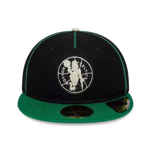 Casquette 59FIFTY Fitted Felt Logo Boston Celtics Retro Crown NBA vert unisex - New Era Cap - Modalova