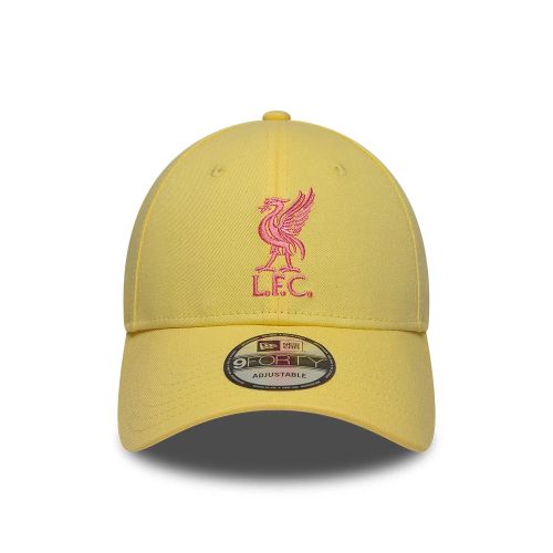 Casquette Femme 9FORTY Adjustable Liverpool FC Jaune Pastel unisex - New Era Cap - Modalova