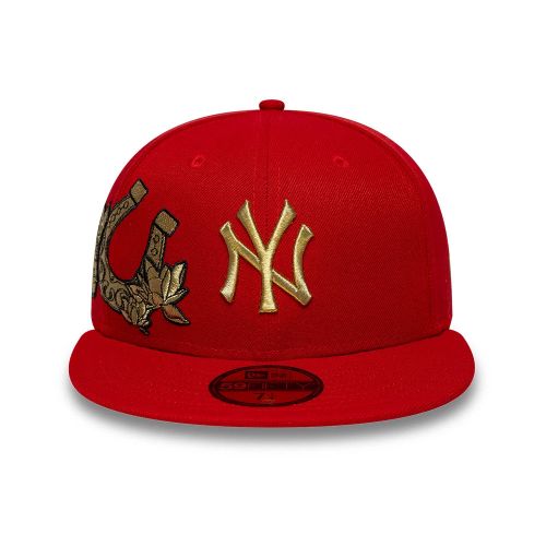 Casquette 59FIFTY Fitted New York Yankees MLB Horseshoe Rouge unisex - New Era Cap - Modalova