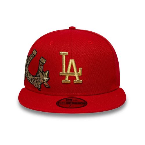 Casquette 59FIFTY Fitted LA Dodgers MLB Horseshoe Rouge unisex - New Era Cap - Modalova