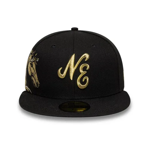 Casquette 59FIFTY Fitted New Era Horse Noir unisex - New Era Cap - Modalova