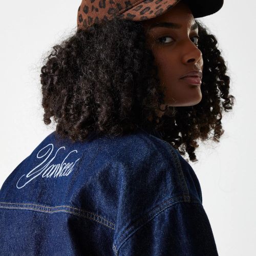 Veste en Jean Femme New York Yankees MLB Bleu Foncé unisex - New Era Cap - Modalova