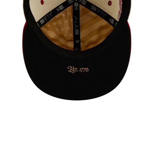 Casquette 59FIFTY Fitted Chicago White Sox MLB 4th Of July 2026 Crème unisex - New Era Cap - Modalova