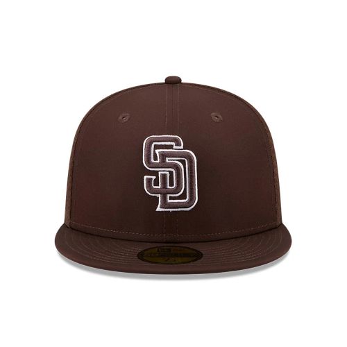 Casquette 59FIFTY Fitted San Diego Padres Batting Practice 2026 Marron unisex - New Era Cap - Modalova