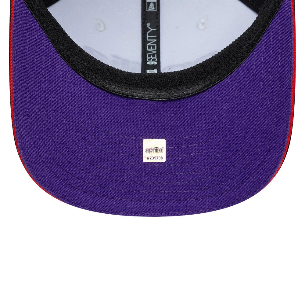 Casquette 9SEVENTY Stretch Snap Aprilia Team Blanc unisex - New Era Cap - Modalova