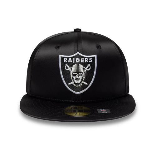 Casquette 59FIFTY Fitted Las Vegas Raiders NFL Satin Noir unisex - New Era Cap - Modalova