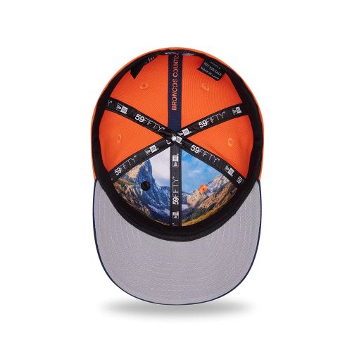 Casquette 59FIFTY Fitted Draft 2026 Denver Broncos NFL Orange unisex - New Era Cap - Modalova