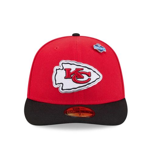 Casquette 59FIFTY Fitted Kansas City Chiefs NFL Draft 2026 Rouge unisex - New Era Cap - Modalova