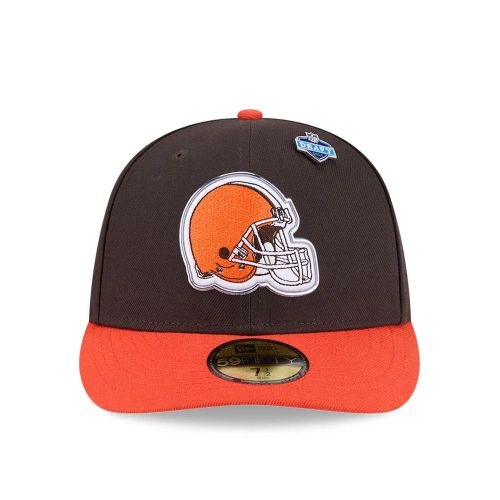 Casquette 59FIFTY Fitted Draft 2026 Cleveland Browns NFL Marron Foncé unisex - New Era Cap - Modalova