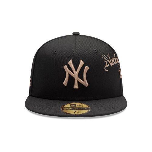 Casquette 59FIFTY Fitted New York Yankees MLB Heritage Noir unisex - New Era Cap - Modalova