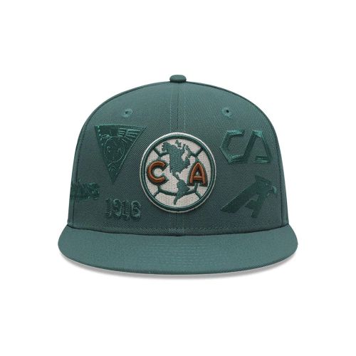 Casquette Fitted 59FIFTY Liga MX All Over Club America Vert Foncé unisex - New Era Cap - Modalova