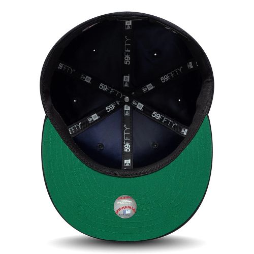 Casquette 59FIFTY Fitted Boston Red Sox MLB Sidepatch Bleu marine unisex - New Era Cap - Modalova