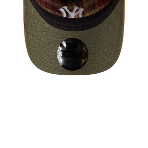 Casquette 9TWENTY A-Frame New York Yankees MLB Plaid Rouge unisex - New Era Cap - Modalova