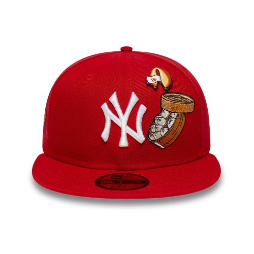 Casquette 59FIFTY Fitted New York Yankees MLB Food Rouge unisex - New Era Cap - Modalova