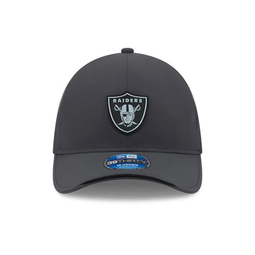 Casquette 39THIRTY M-Crown Raiders NFL Sideline 2026 Anthracite unisex - New Era Cap - Modalova