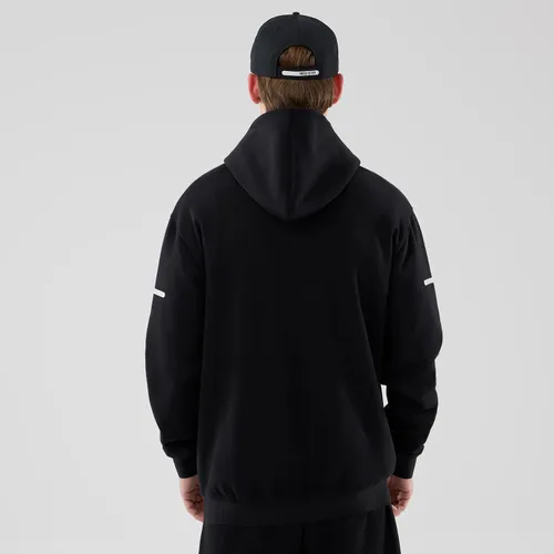 Sweat à Capuche Oversize New Era Tech Noir unisex - New Era Cap - Modalova