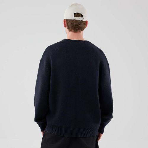 Pull tricoté New Era Bleu marine unisex - New Era Cap - Modalova