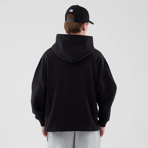 Sweat à capuche New Era Open Hem Noir unisex - New Era Cap - Modalova