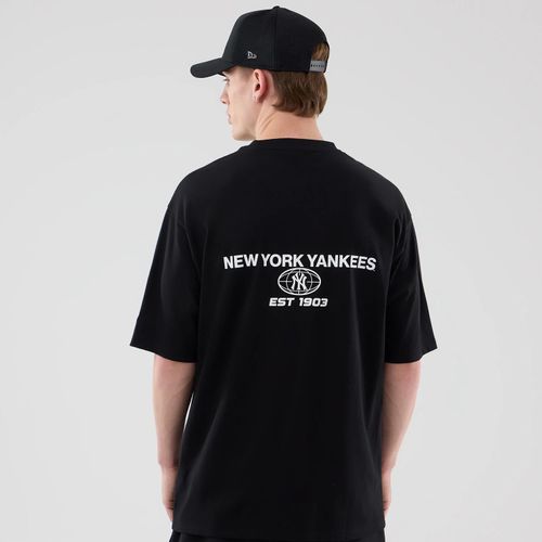 T-shirt Oversize New York Yankees MLB Logo Graphic Noir unisex - New Era Cap - Modalova