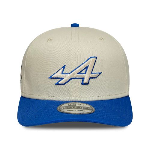 Casquette 9SEVENTY Stretch Snap Alpine Racing Contrast Visor Crème unisex - New Era Cap - Modalova