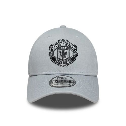 Casquette 39THIRTY Stretch Fit Manchester United FC Gris unisex - New Era Cap - Modalova