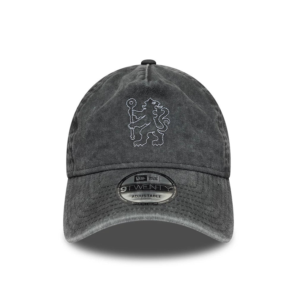 Casquette 9TWENTY A-Frame Chelsea FC Washed Gris foncé unisex - New Era Cap - Modalova