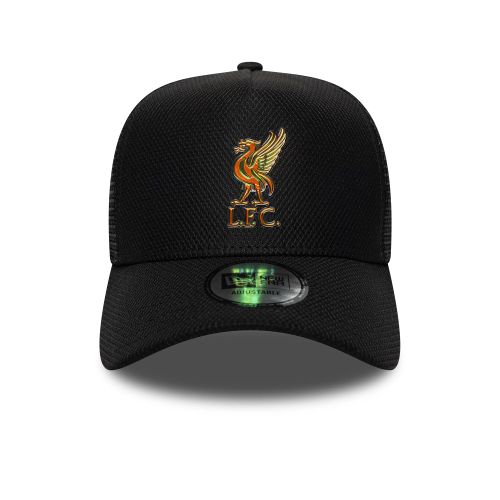 Casquette 9FORTY A-Frame Trucker Liverpool FC Iridescent Noir unisex - New Era Cap - Modalova