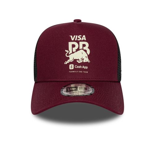 Casquette 9FORTY E-Frame Trucker Visa Cash App Racing Bulls Rouge foncé unisex - New Era Cap - Modalova