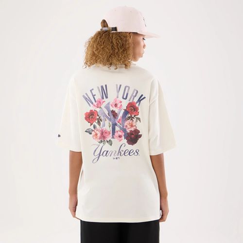 T-shirt Femme Graphique New York Yankees MLB Blanc unisex - New Era Cap - Modalova