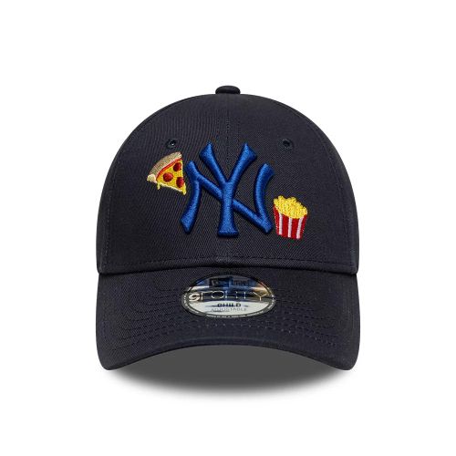 Casquette Enfant 9FORTY Food Icon New York Yankees MLB Bleu Marine unisex - New Era Cap - Modalova