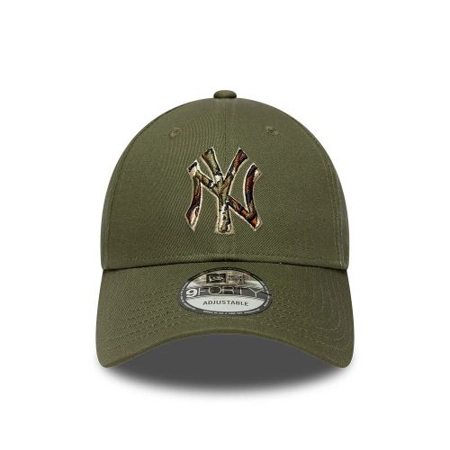 Casquette 9FORTY New York Yankees MLB Outline Vert unisex - New Era Cap - Modalova