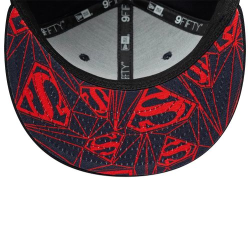 Casquette Enfant 9FIFTY Snapback Superman DC Piping Noir unisex - New Era Cap - Modalova