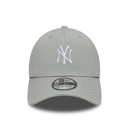Casquette 39THIRTY Stretch Fit New York Yankees MLB Mesh Gris unisex - New Era Cap - Modalova