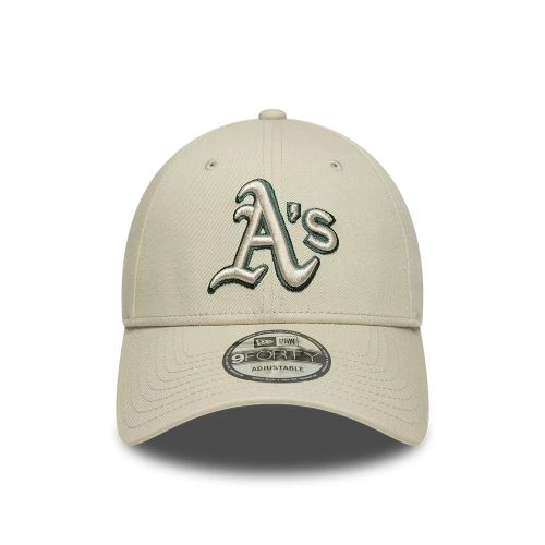 Casquette 9FORTY Adjustable Athletics MLB Team Outline Crème unisex - New Era Cap - Modalova