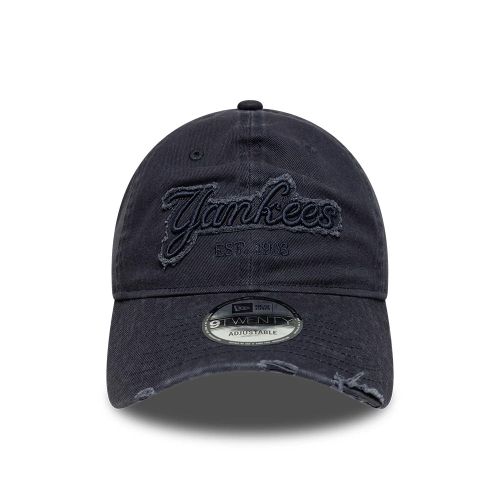 Casquette 9TWENTY New York Yankees MLB Distressed Denim Bleu marine unisex - New Era Cap - Modalova