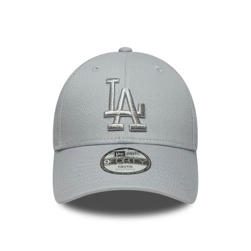 Casquette Enfant 9FORTY LA Dodgers MLB Metallic Gris unisex - New Era Cap - Modalova