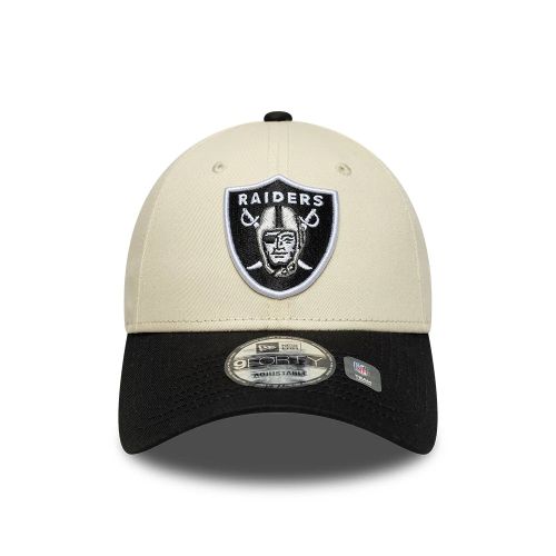 Casquette 9FORTY Las Vegas Raiders NFL Colourblock Crème unisex - New Era Cap - Modalova