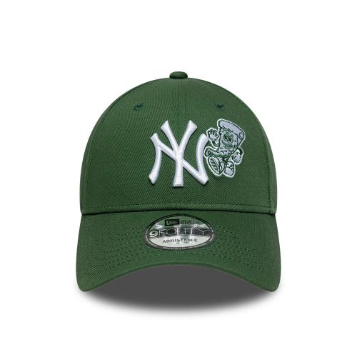 Casquette 9FORTY New York Yankees MLB Food Icon Vert foncé unisex - New Era Cap - Modalova