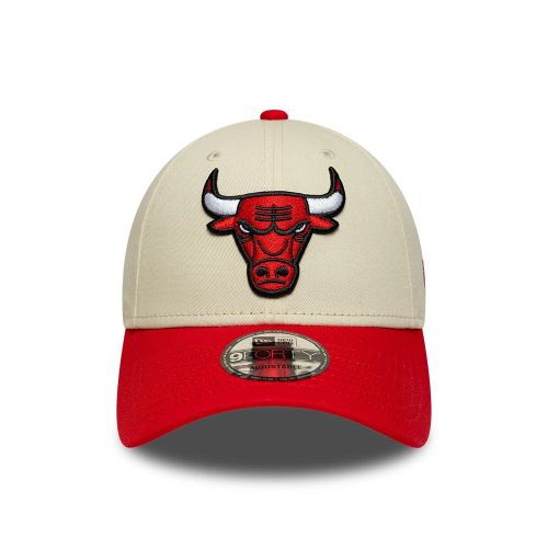 Casquette 9FORTY Adjustable Chicago Bulls NBA Colourblock Crème unisex - New Era Cap - Modalova