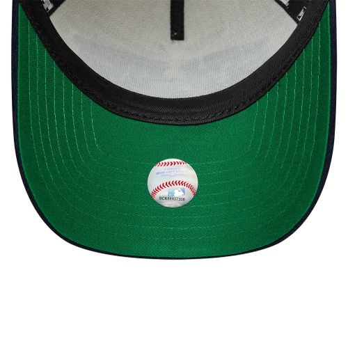 Casquette 9FORTY E-Frame New York Yankees MLB Suedine Crème unisex - New Era Cap - Modalova