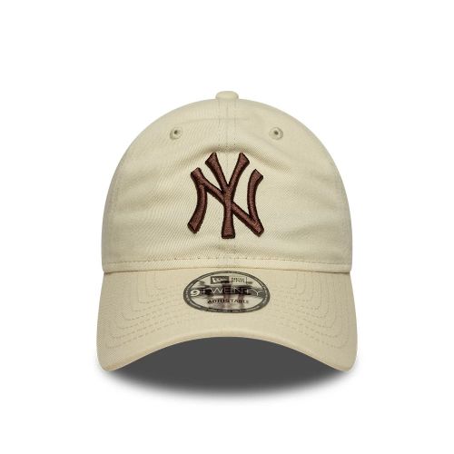 Casquette 9TWENTY New York Yankees MLB League Essential Crème unisex - New Era Cap - Modalova